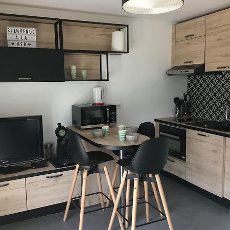 Studio Front De Mer Avec Terrasse Et Acces Direct Plage A Merville-Franceville - Fr-1-487-329 מראה חיצוני תמונה